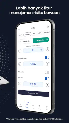 Invetra - Aplikasi Trading