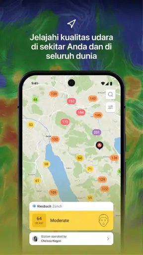 IQAir AirVisual Kualitas udara