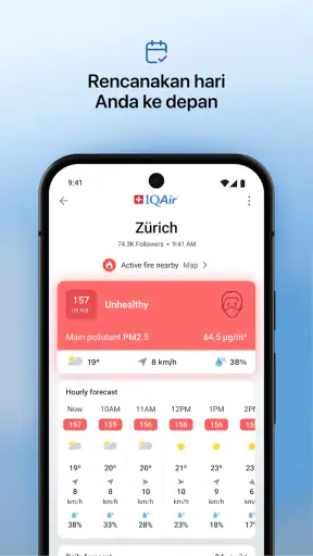 IQAir AirVisual Kualitas udara