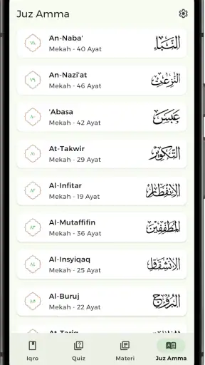 Iqro Lengkap 1—6 Latin & Audio