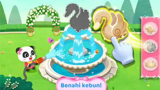 Istana Impian Panda Kecil