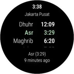 Jadwal Sholat dan Kiblat