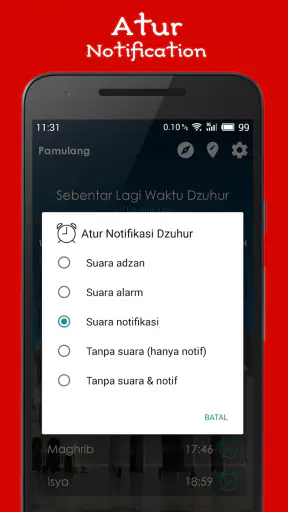 Jadwal Sholat, Kiblat & Adzan