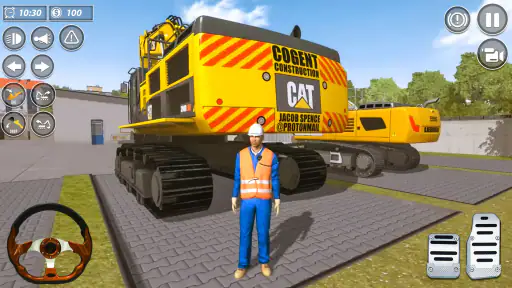 JCB Game: Snow Construction 3D