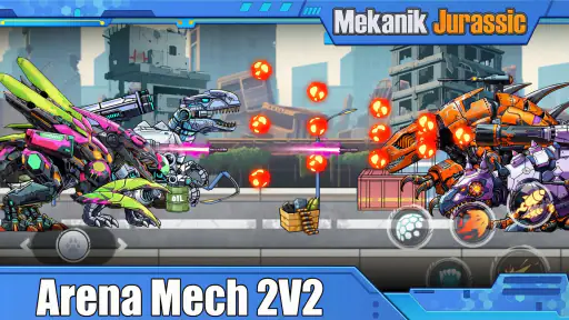 Jurassic Mech: Dinosaur Clash