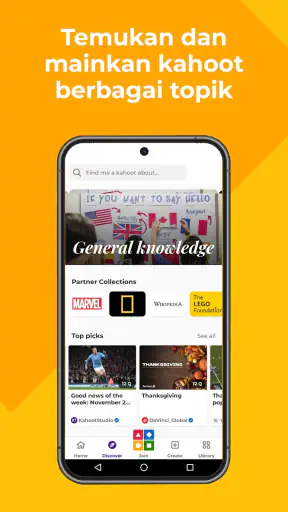 Kahoot! Bermain & Membuat Kuis