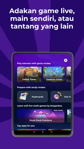Kahoot! Bermain & Membuat Kuis