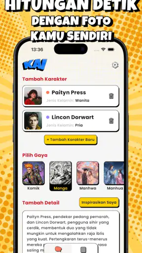 KAI: AI Comic Maker & Manhwa