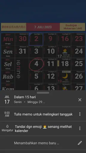 Kalender Indonesia & Hijriah