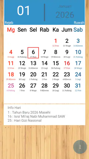 Kalender Jawa