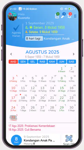 Kalender Jawa Lengkap 2027