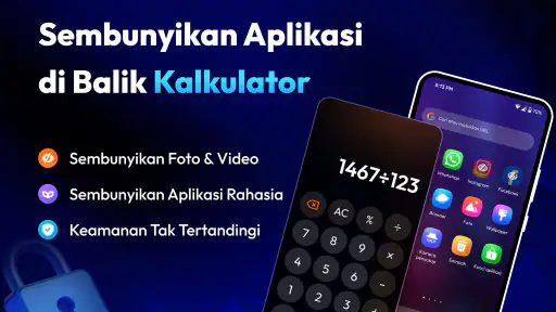 Kalkulator: Sembunyi Aplikasi