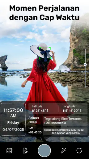 Kamera GPS Lite untuk Lokasi