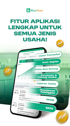 Kasir Pintar® Pro: QRIS & PPOB