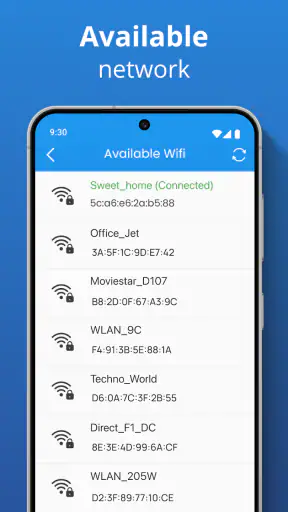 Kata Sandi WiFi Tunjukan