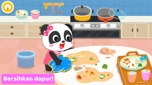 Kehidupan Panda: Bersih-bersih