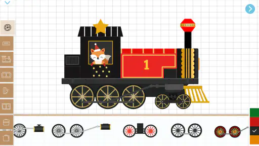 Kereta Natal untuk Anak-Anak