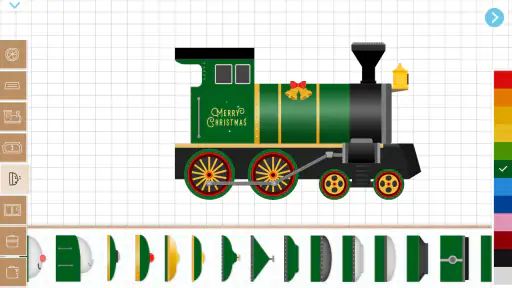 Kereta Natal untuk Anak-Anak