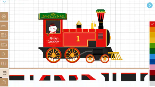 Kereta Natal untuk Anak-Anak
