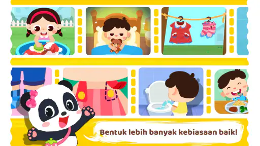 Keseharian Bayi Panda