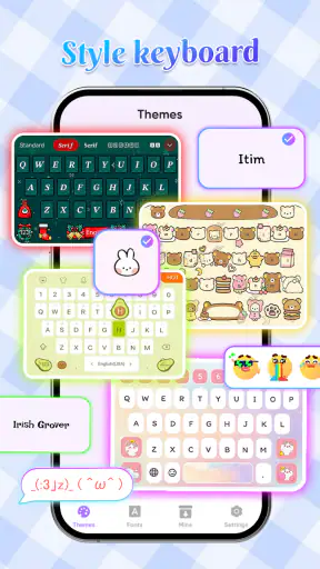 Keyboard Emoji & Sound Themes
