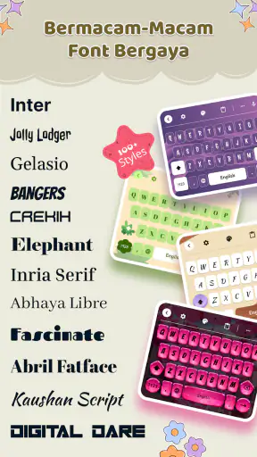 Keyboard: Tema, Font & Emoji