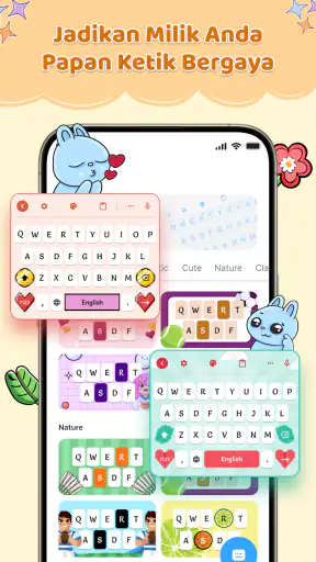 Keyboard: Tema, Font & Emoji