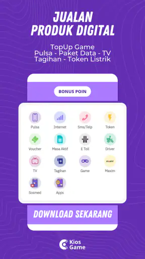 Kios TopUp Game dan Agen Pulsa