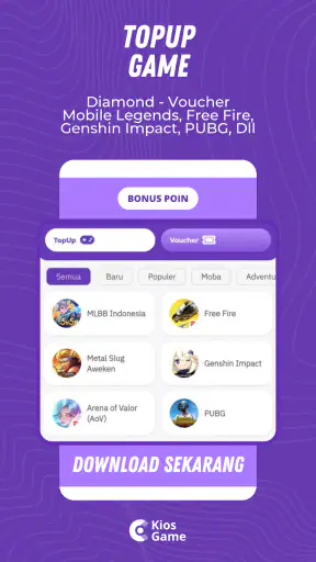 Kios TopUp Game dan Agen Pulsa