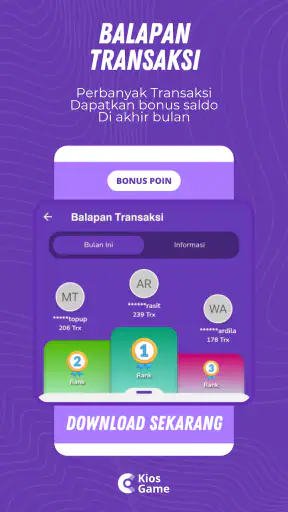 Kios TopUp Game dan Agen Pulsa