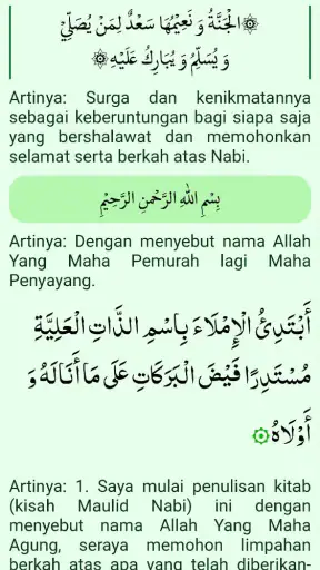 Kitab Maulid Lengkap