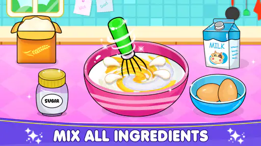 Kitchen Set Cooking Chef Time