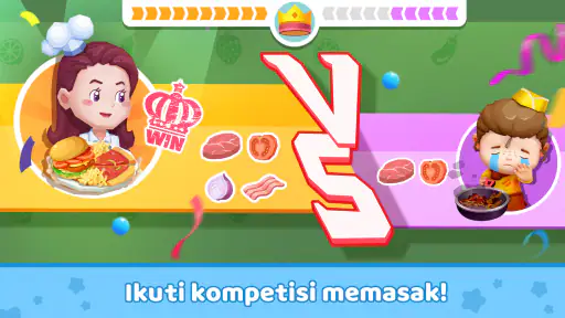 Koki Restoran Panda Kecil