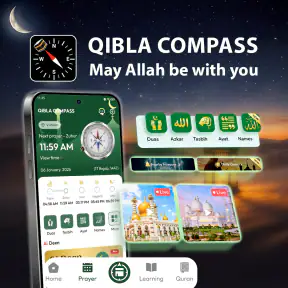 kompas arah kiblat kompas