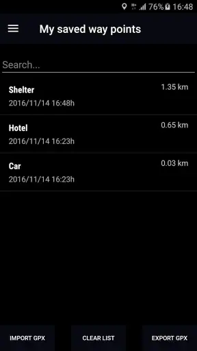 Kompas GPS Navigator