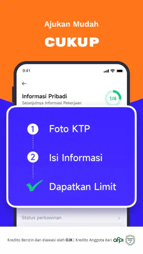 Kredito - Pinjaman Uang Daring