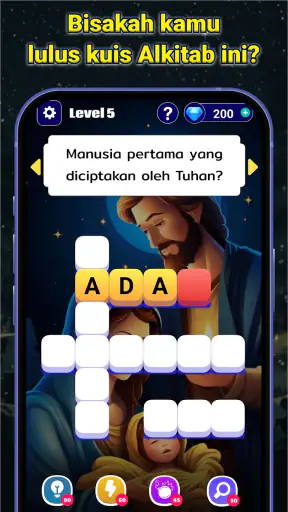 Kuis Alkitab: Games & Belajar
