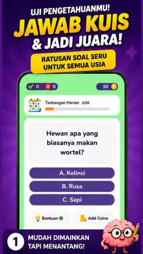 Kuis Pintar: Game Kuis Offline