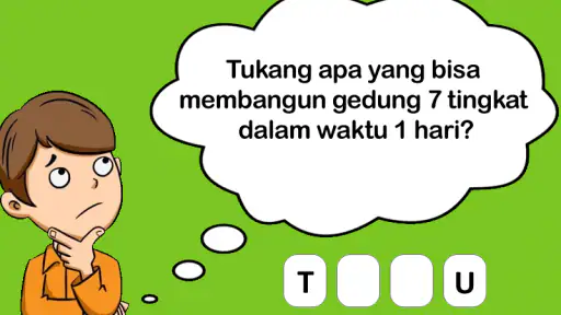 Kuis tebak tebakan lucu