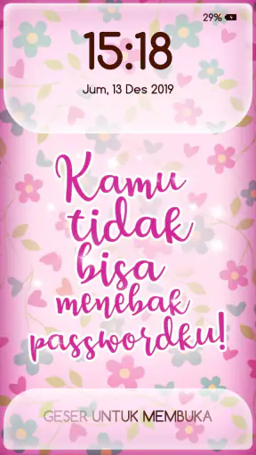 Kunci Layar untuk Perempuan