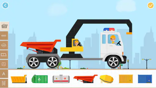 Labo Permainan Brick Car2 Kid