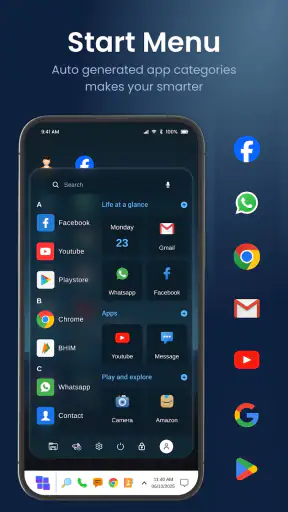 Launcher for Desktop Look