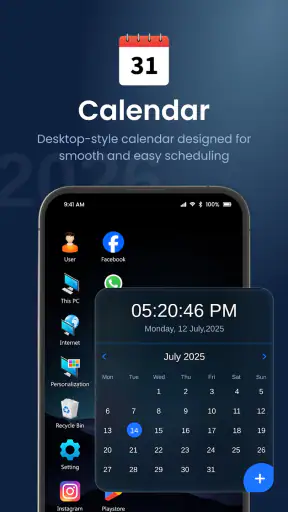 Launcher for Desktop Look