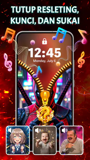 Layar Kunci ZIP Wallpaper