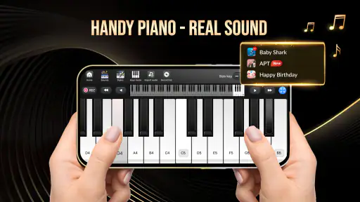 Learn Piano - Real Keyboard