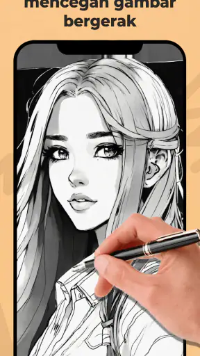 Lightbox draw - kertas kalkir