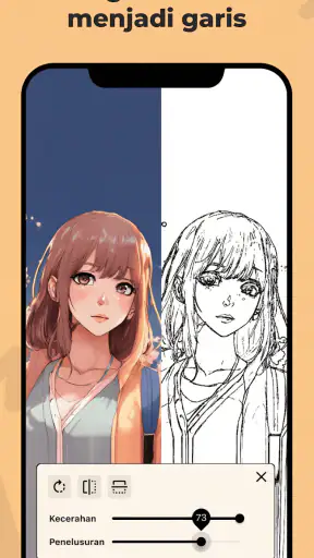 Lightbox draw - kertas kalkir