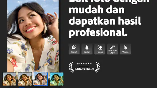 Lightroom AI Editor Foto