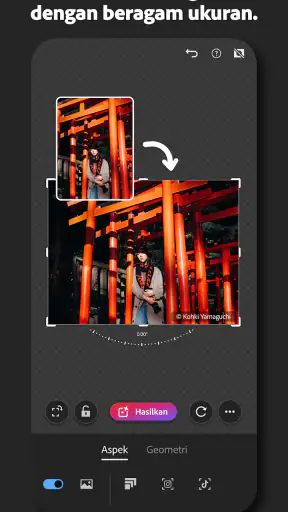 Lightroom AI Editor Foto