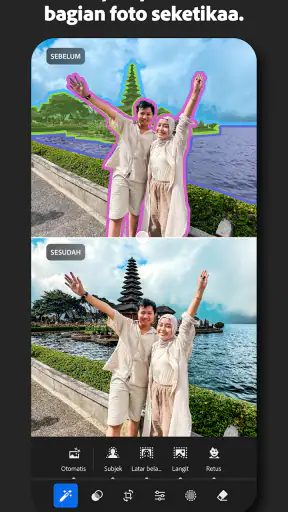 Lightroom AI Editor Foto